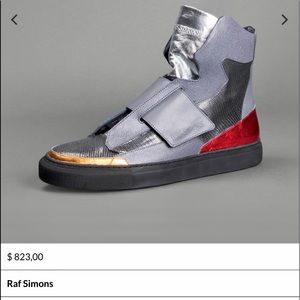 men Raf Simons high sneakers